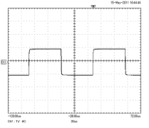 DCHP-100の過度応答波形